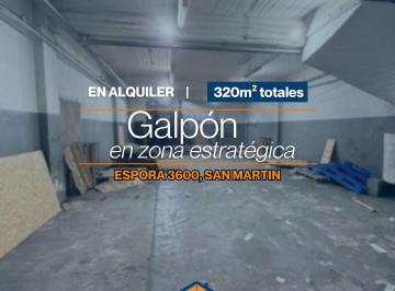 Bodega-Galpón , General San Martín · Amplio Galpon en Venta en Zona Estrategica de San Martin