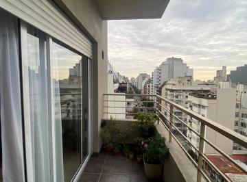 Departamento · 48m² · 2 Ambientes · Semipiso de 2 Ambientes Amoblado y Equipado – Piso Alto Al Frente con Vista Abierta – Todo Luz