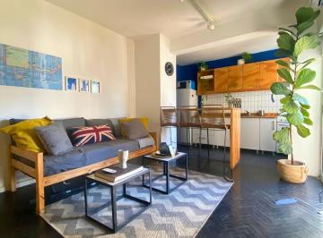 Departamento de 1 ambiente, Recoleta · Monoambiente Amoblado en Alquiler - con Balcón, Muy Luminoso