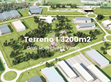 Terreno · 3196m² · Venta Lote en Parque Industrial General Rodriguez Oportunidad