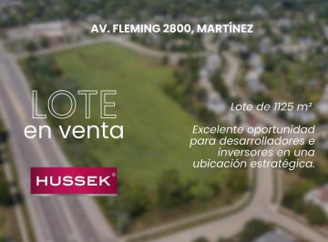 Terreno · 1125m² · Terreno de 1125 m² en Venta - Martinez, San Isidro