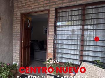 Casa · 64m² · 3 Ambientes · 1 Cochera · Venta Casa a Pasos del Centro V. Carlos Paz,2 Dor. Pileta