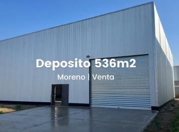 Bodega-Galpón · 536m² · Venta Galpon Deposito en Moreno Polo 24