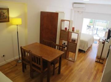 Departamento de 1 ambiente, Recoleta · Amplio Monoambiente Dividido en Recoleta con Patio Privado (Wifi Cocina Baño Completo)