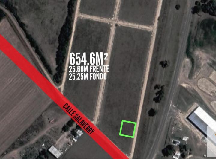 Terreno · 654m²