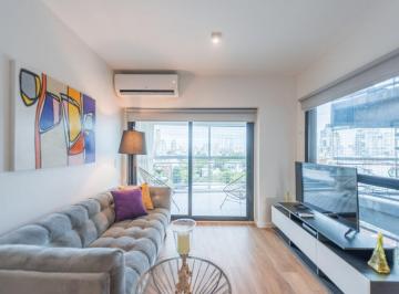 Departamento · 45m² · 2 Ambientes · 1 Cochera · Alquiler Departamento 2 Amb Full Amoblado - Palermo