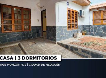 Casa · 268m² · 5 Ambientes · 2 Cocheras · Venta Casa 3 Dorm. | Monzón 472 Neuquén