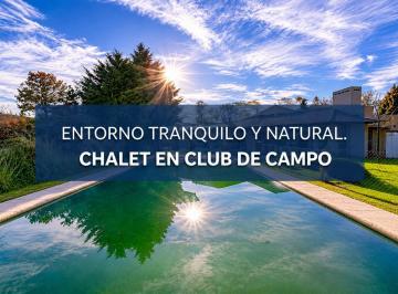 Casa · 160m² · 4 Ambientes · 1 Cochera · Venta Casa 4 Ambientes Club de Campo Las Perdices