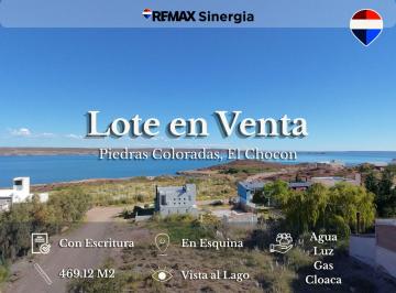 Terreno · 469m² · Venta Lote con Vista Al Lago Villa El Chocon