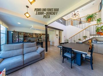 Casa · 251m² · 5 Ambientes · 1 Cochera · Casa en Venta de 3 Dorm. con Pileta y Quincho, Pedro Lino Funes 1600, Rosario Azcuenaga