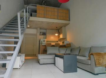 Departamento · 50m² · 2 Ambientes · 1 Cochera · Venta de Departamento 2 Ambientes Loft Al Frente con Patio, Ayres Vila, Pilar