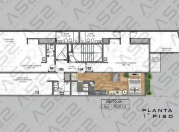 Departamento · 31m² · 1 Ambiente · Monoambiente - Venta - Categoria - Belgrano R