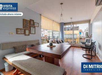Living Comedor · San Telmo Depto 2 Amb Balcon con Pileta Gym