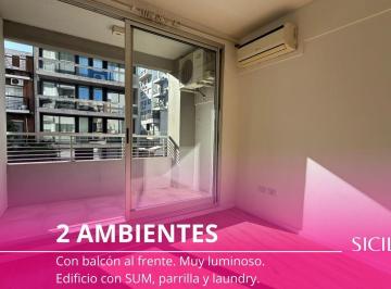 Departamento · 34m² · 2 Ambientes · Alquiler - Departamento - 2 Ambientes - Villa Crespo - Balcón