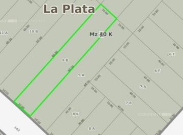 Terreno · 600m² · Terreno en Venta en San Carlos La Plata 600 m