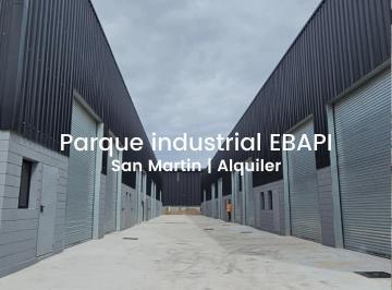 Depósito · 390m² · Alquier Deposito Industrial en Polo Ebapi de 390 m² Sobre Au del Buen Ayre