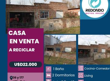 Casa de 3 ambientes, Berisso · Casa a Reciclar