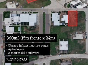 Terreno , Córdoba · Lote en Venta, Docta - Av
