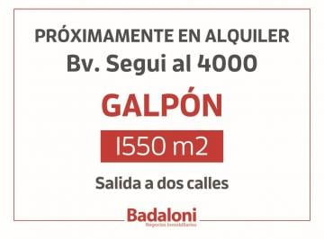 Bodega-Galpón · 1550m² · Galpón en Bella Vista