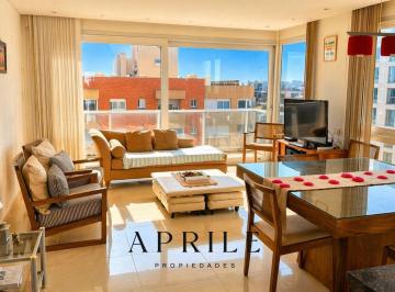 Departamento · 80m² · 3 Ambientes · 1 Cochera · Exclusivo Departamento 3 Ambientes con Cochera y Vista Al Mar en Alquiler | Playa Grande