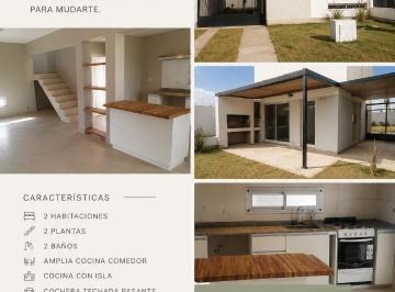 Casa · 90m² · 3 Ambientes · 1 Cochera · Dúplex 2 Dorm en San Ignacio Village