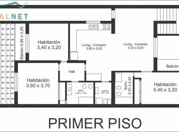 Casa · 205m² · 8 Ambientes · 2 Casas de 4 Ambientes en Agronomia Jardin y Quincho