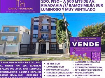 Departamento de 2 ambientes, La Matanza · Departamento de 2 Amb en Venta en Ramos Mejía