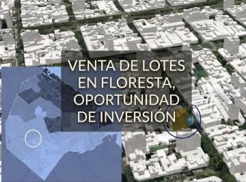 Terreno · 299m² · Venta de Lote en Floresta Oportunidad de Inversion