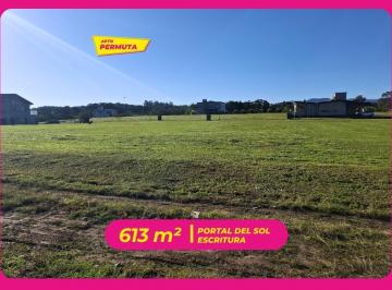 Terreno · 613m² · Las Decoud Venden o Permutan Lote en Country Portal del Sol | Los Nogales