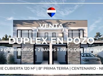 PH · 115m² · 4 Ambientes · 1 Cochera · Venta Duplex en Pozo 2 Dorm. - B° Primaterra