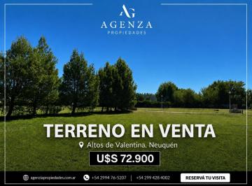 Terreno · 1000m² · Terreno Venta, B° Altos de Valentina 1.000 m², Neuquén