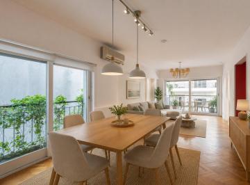 Departamento · 121m² · 4 Ambientes · 1 Cochera · Alquiler. Semipiso 3 Dorm C/dep. Balcon Corrido. Cochera. Recoleta