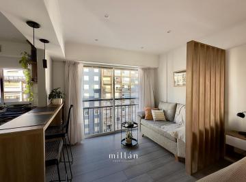 Departamento · 24m² · 1 Ambiente · Venta Monoambiente Amoblado Al Frente Plaza Colón