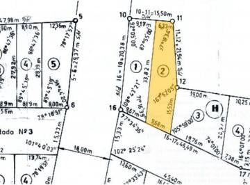 Terreno · 309m² · Lote Publico 308 m² - con Doble Ingreso Capital