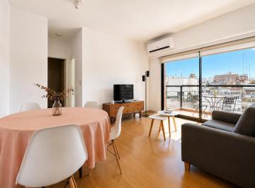 Departamento · 44m² · 2 Ambientes · Dos Ambientes Amoblado con Balcón y Amenities en Alquiler Temporario en Palermo Soho