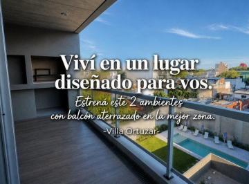 Departamento · 50m² · 2 Ambientes · Departamento 2 Ambiente Venta Villa Ortuzar Balcon