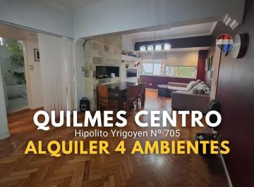 Departamento · 60m² · 4 Ambientes · Alquiler 4 Ambientes Quilmes Centro