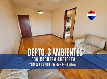 Departamento · 58m² · 3 Ambientes · 1 Cochera · Venta Depto 3 Ambientes con Balcón y Cochera