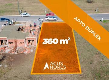 Terreno · 360m² · Lote Apto Dúplex Entrega Inmediata Venta