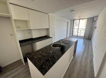 Departamento · 30m² · 1 Ambiente · Monoambiente con Isla y Gran Espacio de Guardado en Cocina, Placard, Aire Acondicionado y Cortinas B