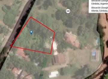 Terreno · 1536m² · Lote en Venta en Villa Allende, 1.536 m², Desarrollo Residencial o Comercial.