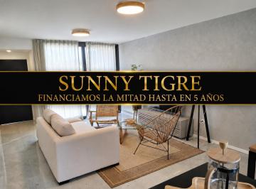 Casa · 127m² · 4 Ambientes · 1 Cochera · Casa en Venta 4 Ambientes en Sunny Tigre con Financiacion