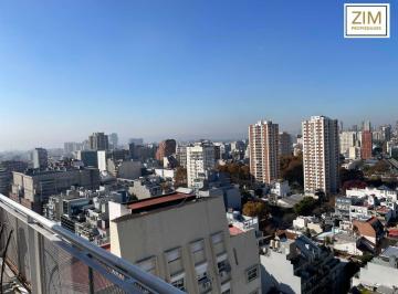 Departamento de 1 ambiente, Belgrano · Penthouse 40 m² Vista Abierta Cochera Piso Alto Roosevelt 1877 Venta