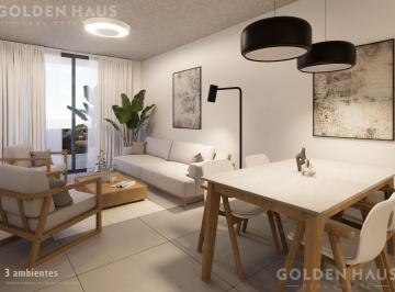 Departamento · 66m² · 3 Ambientes · 1 Cochera · Departamento 3 Ambientes en Pozo de Calidad Constructiva Superior en Liniers Apto Profesional