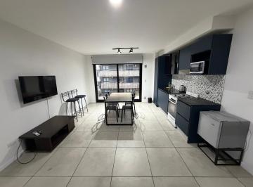 Departamento · 46m² · 1 Ambiente · Monoambiente Amoblado con Balcón Al Frente en Alquiler - Cafferata 900