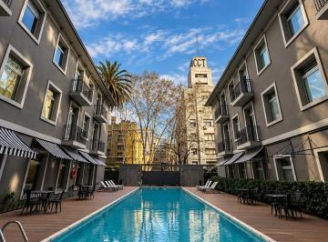 Departamento · 42m² · 1 Ambiente · 1 Cochera · Venta Monoambiente 46 m² Divisible Balcon Cochera Full Amenities Quartier Madero