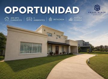 Casa · 306m² · 5 Ambientes · 2 Cocheras · Casa en Venta Haras Santa Maria Barrio Los Robles 5 Ambientes Piscina