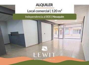 Local comercial · 120m² · 2 Ambientes · Alquila Local Comercial | 120 m² | Zona de Alto Tránsito | Independencia 850 | Neuquén