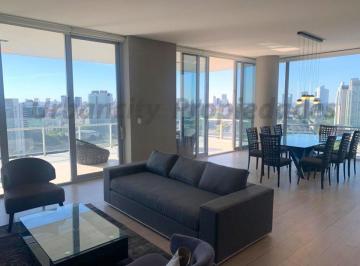 Departamento de 4 ambientes, Puerto Madero · 4amb. + Dep. en Sls Puerto Madero - Amoblado - 2 Cocheras - Full Amenities