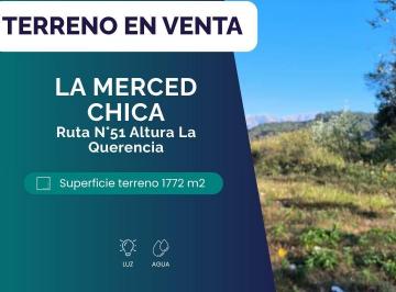 Terreno · 1772m² · Venta Terreno La Merced Chica